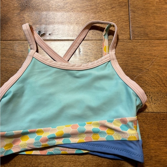 Matilda Jane two piece swimsuit size 4 girls - Picture 2 of 4